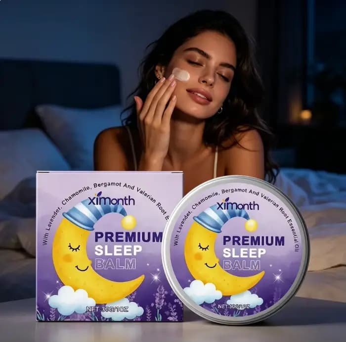 Baume de Sommeil Premium 30g – Formule Naturelle Lavande & Camomille, Absorption Rapide, Doux pour l