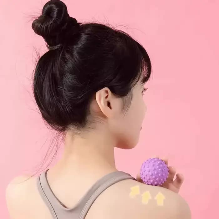 Boule de Massage à Point surélevé, balle de Fascia, maître de Posture TPR, balle de Yoga, taille et 