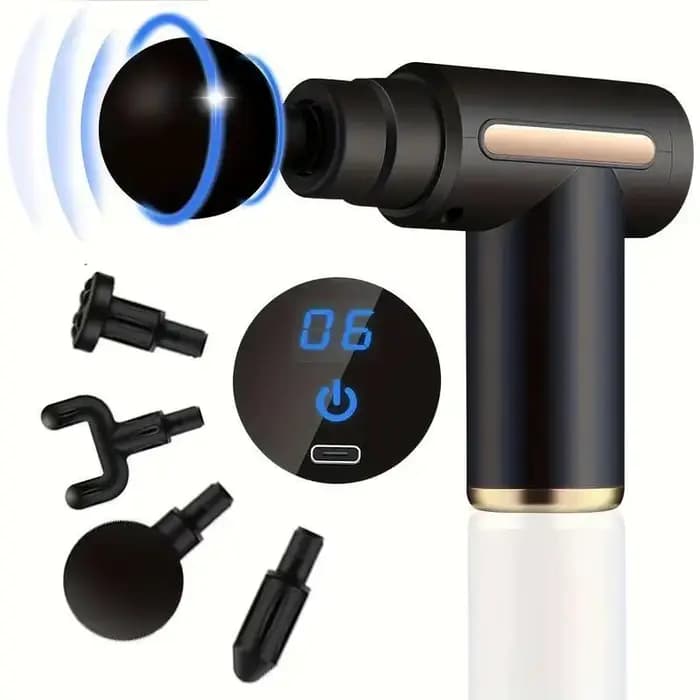 Mini pistolet de Massage musculaire, masseur portatif à Percussion profonde pour le soulagement de l
