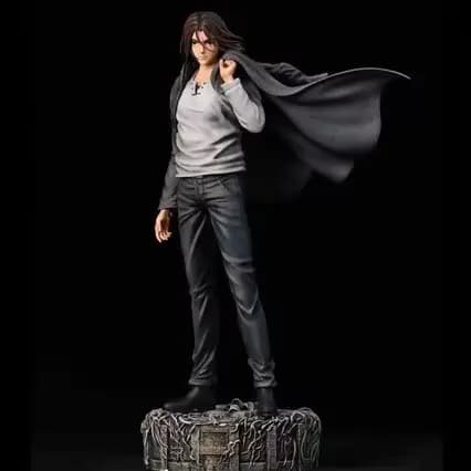 NOUVEAU Figurine d'Action Anime L'Attaque des Titans Eren Jaeger 30cm, Statue du Corps d'Exploration