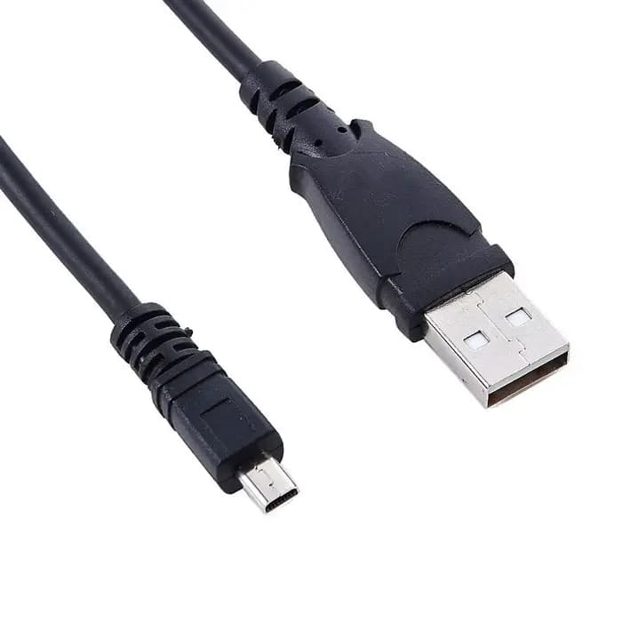 Chargeur de batterie d'appareil photo USB + câble de synchronisation de données pour Sony Cybershot 