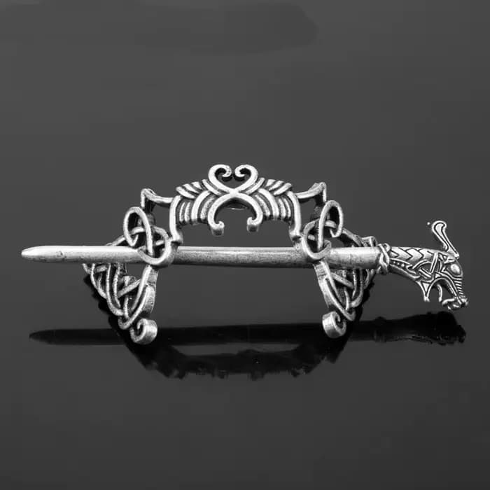 Épingles à cheveux celtiques pour femmes, pinces à cheveux celtiques Viking, bâton à cheveux à nœud 