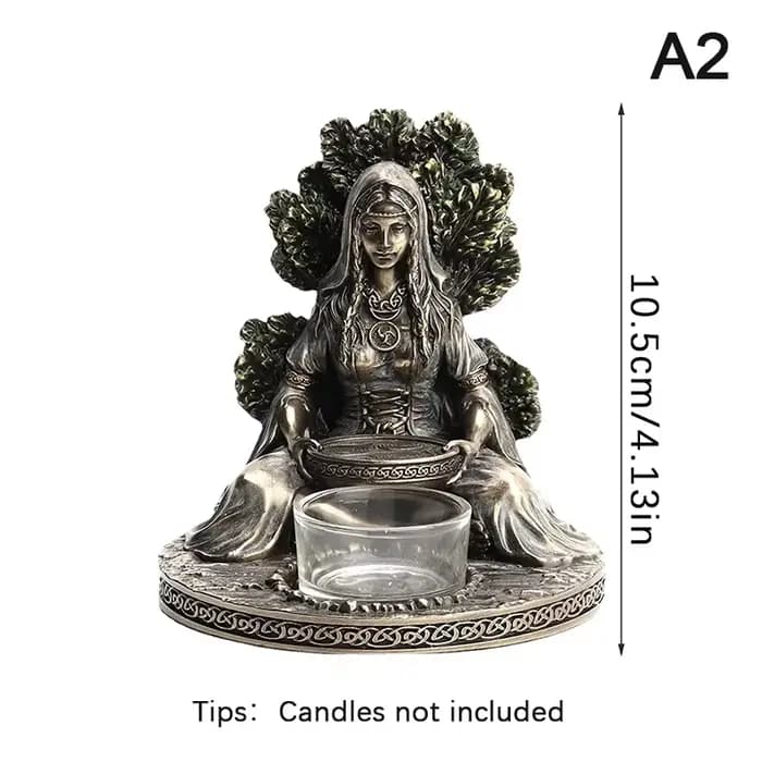 Cernunnos Assis Statue Sculpture, Dieu Celtique ci-après les Holder, Myenson Goddess Desktop, Home D
