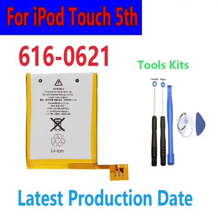 Batterie pour Apple iPod Touch 3e 4e 5e Touch 3e /Touch 4e /Touch 5e/Touch 6e génération4g616-0471 6