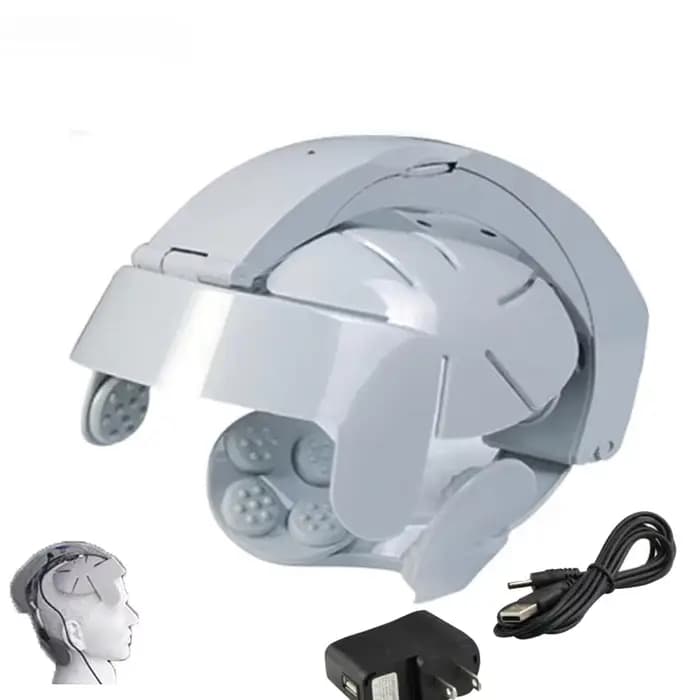 Ohio eur de tête électrique pour le cuir chevelu, casque, relaxation du cerveau, vibration, point d'