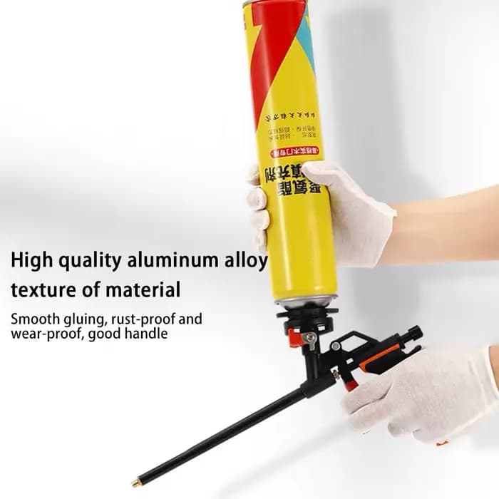 Pistolet à mousse perfluorocarbone, Agent de mousse en polyuréthane, pulvérisateur métallique, pisto