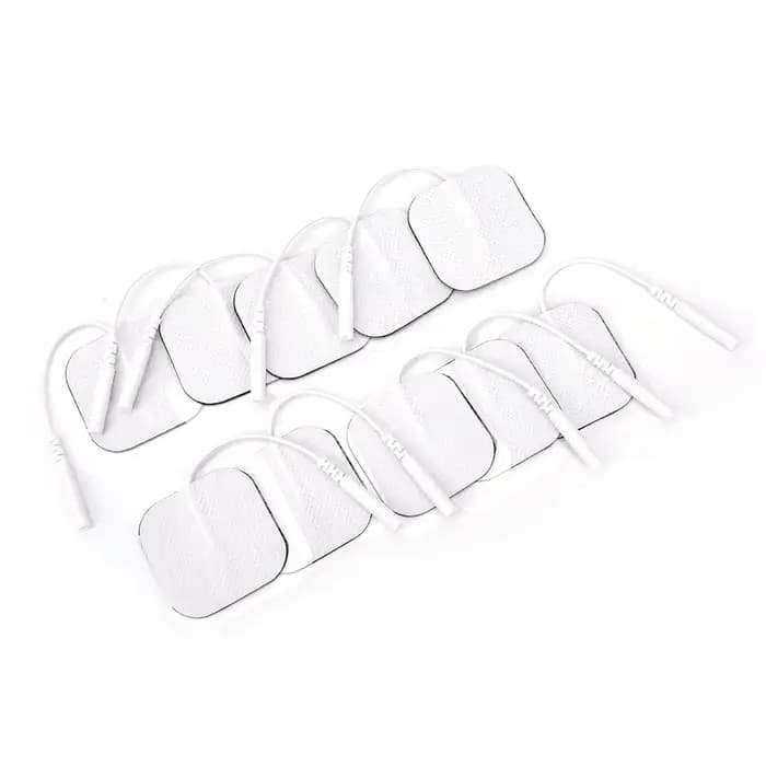 【10 pièces de rechange pour électrodes de masseur, unités TENS, machine de thérapie】