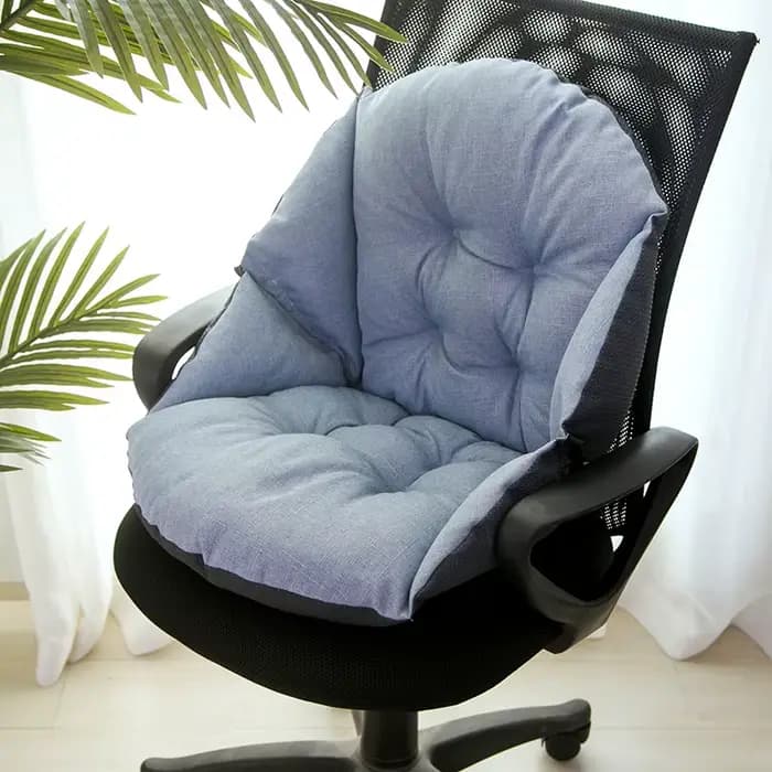 Coussin de siège semi-fermé avec dossier et coussin, confort, chaise de bureau, oto, instituts, AT c