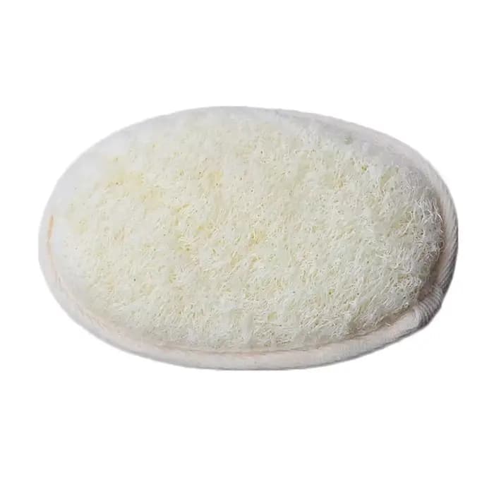 Loofah doux naturel pour le bain et la douche, éponge d'épurateur de spa de massage unisexe, sangle 