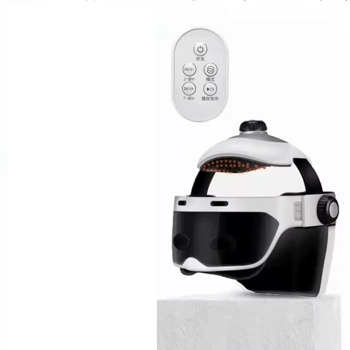 Nouveau dispositif de Massage intégré pour la tête et les yeux, masseur du cuir chevelu et du cou, c