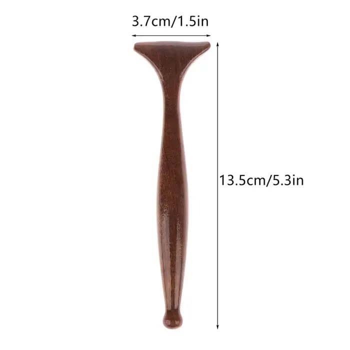 Bâton de Massage thérapeutique, soins de santé, planche Gua Sha en bois de santal, Drainage lymphati