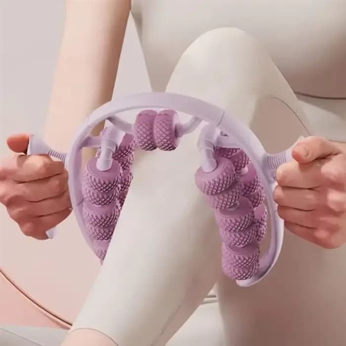 HOES-masseur de jambes avec 26 roues, relaxant musculaire des mollets, soulagement de la Forfatigue,