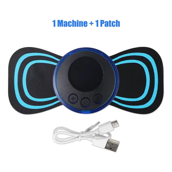 Mini masseur de cou électrique Portable EMS, civière de cou pour soulager la douleur musculaire cerv