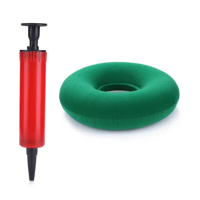 Coussin gonflable médical de soutien lombaire 35 mm pour hémorroïdes, coussin de siège pour soulager