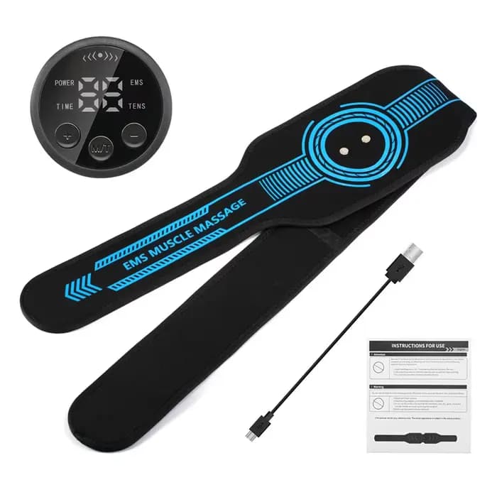 Ceinture de tonification abdominale EMS, stimulateur musculaire, Toner USB, amincissant, façonnant l