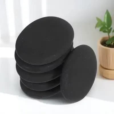 6 pierres volcaniques pour massage à chaud, pour la relaxation musculaire du dos et du cou, rétentio