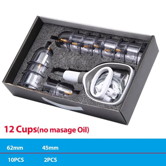 Ensemble de thérapie par ventouses, ventouses sous vide, pots de Massage et de physiothérapie, médec
