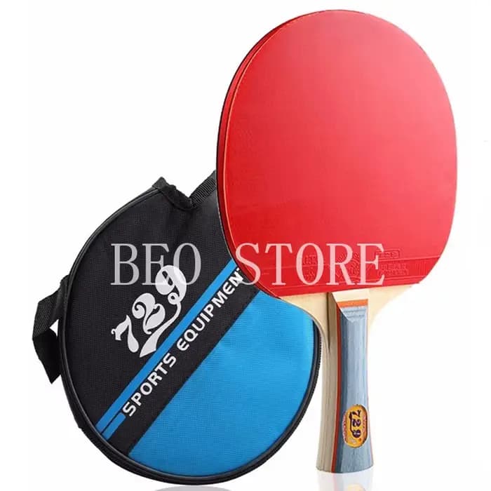 Raquette de tennis de table avec pagaie de batte de ping-pong, 729 originale, expédition de 729