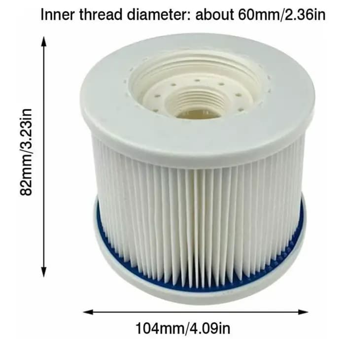 Cartouche à visser pour filtre de spa Avenli Clever, type 5, pour pompes multi-pompes, accessoires d