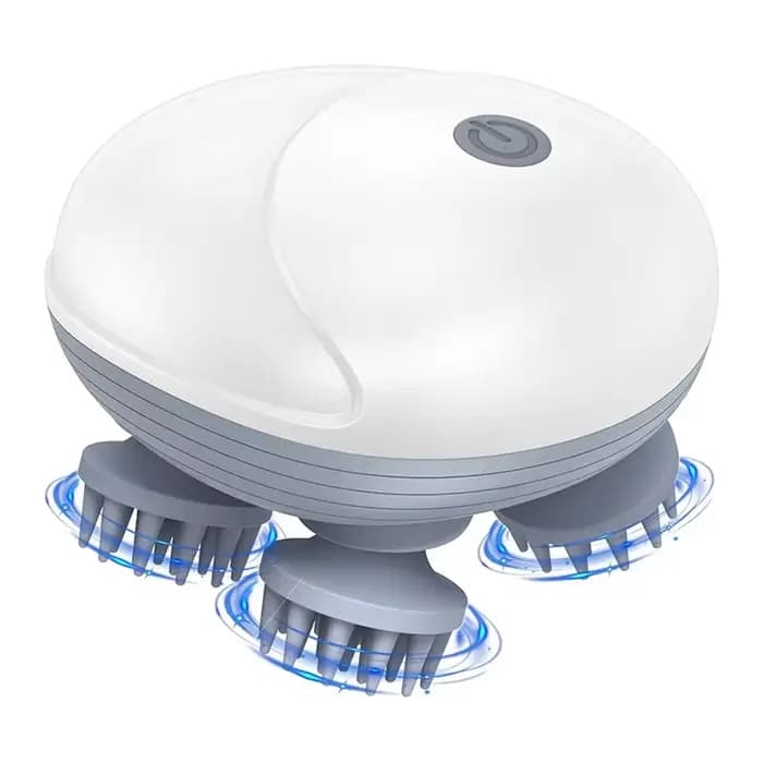 Masseur électrique de tête de cuir chevelu, dispositif vibrant de pétrissage, soins de santé, épaule