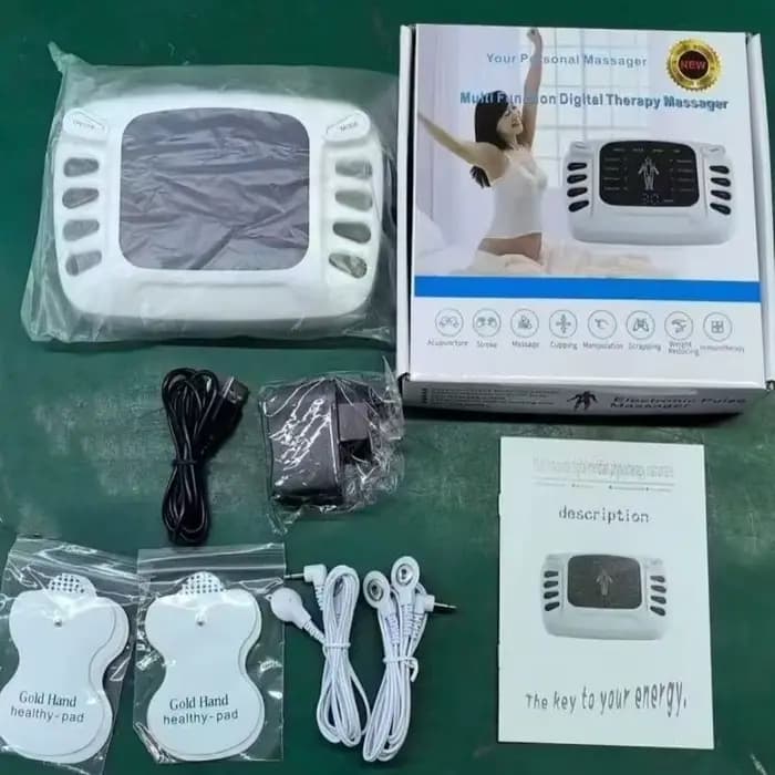 Appareil TENS EMS, électrostimulateur musculaire pour soulager la douleur, la récupération musculair