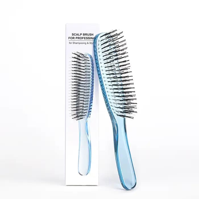 Masseur de tête japonais Premium, brosse pour cuir chevelu, masseur de cheveux, shampoing, brosse dé
