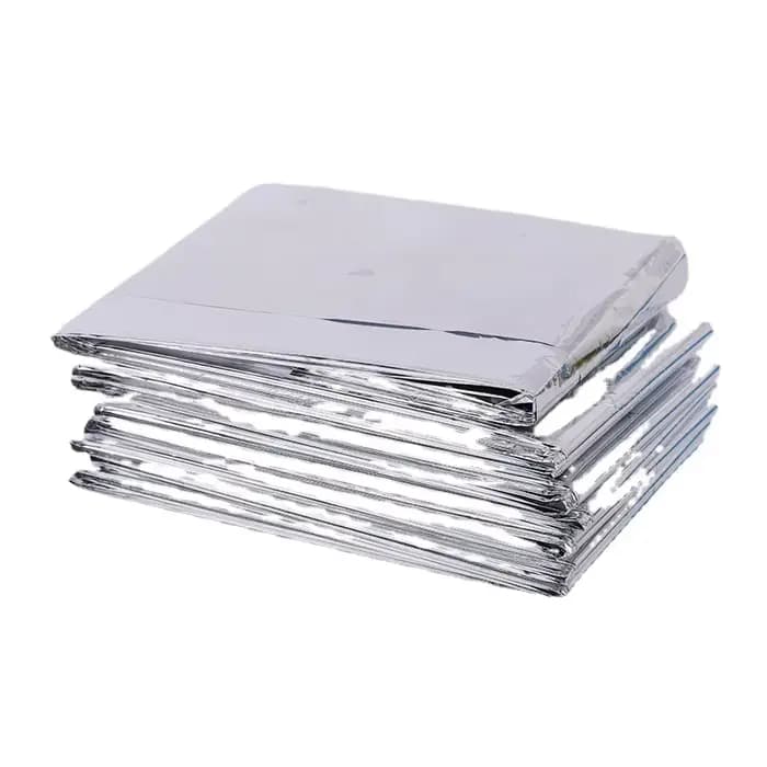 Couverture de Sauna en feuille thermique, 5 pièces, pour détox, perte de poids, thérapie infrarouge 