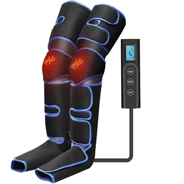 Le masseur de jambes à pression d'air EmekaFoot favorise la circulation sanguine, le masseur corpore
