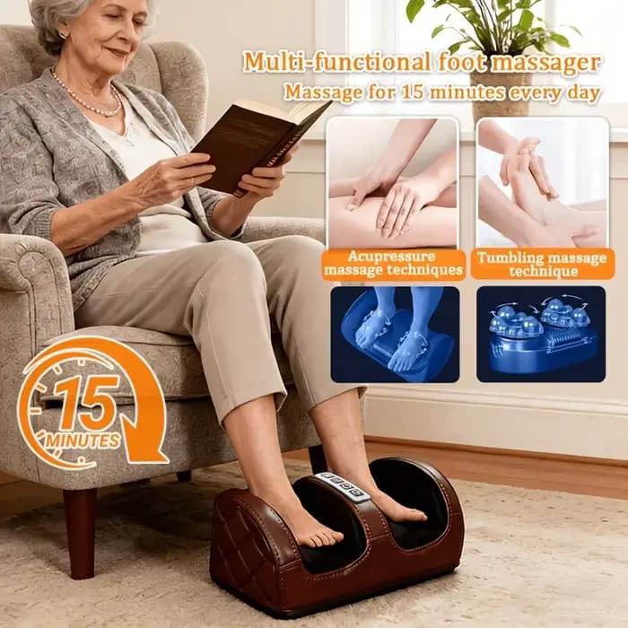 Nouveau masseur électrique multifonctionnel pour les pieds et les jambes. Massage ciblé des points d