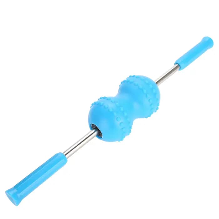 Rouleau de Énergie à Double Boule pour le Dos, Rouleaux de Relaxation Musculaire, IkEasy Carry Stora