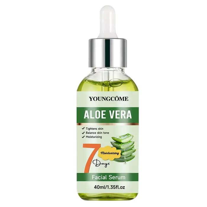 Sérum visage ALOE VERA - Formule raffermissante, hydratante et apaisante pour la peau |   Complexion