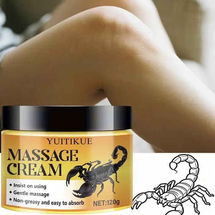 120 g de crème de massage · Utilisation consistant avec un massage doux, non gras et facilement abso