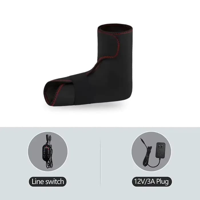 Enveloppement chauffant électrique pour les pieds, couverture complète, massage par vibration, soula