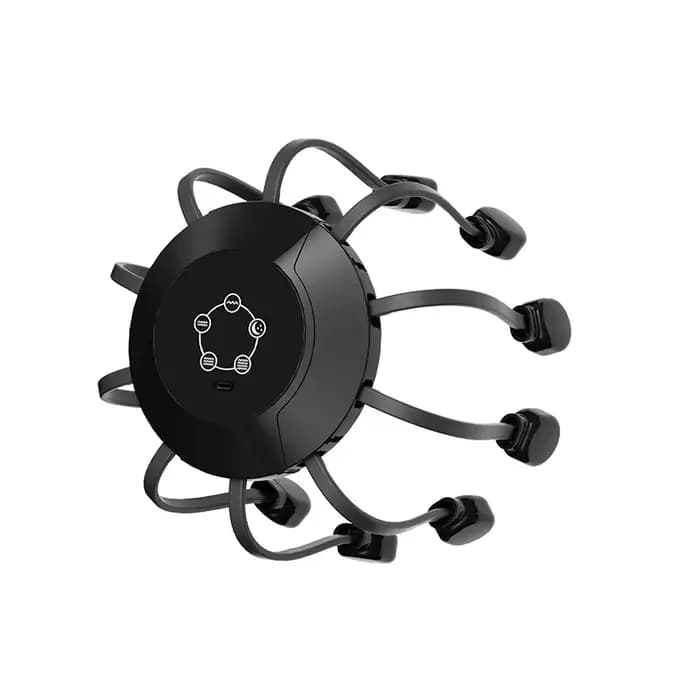 Masseur de tête électrique Octopus à 10/14 griffes, appareil de massage intelligent du cuir chevelu,