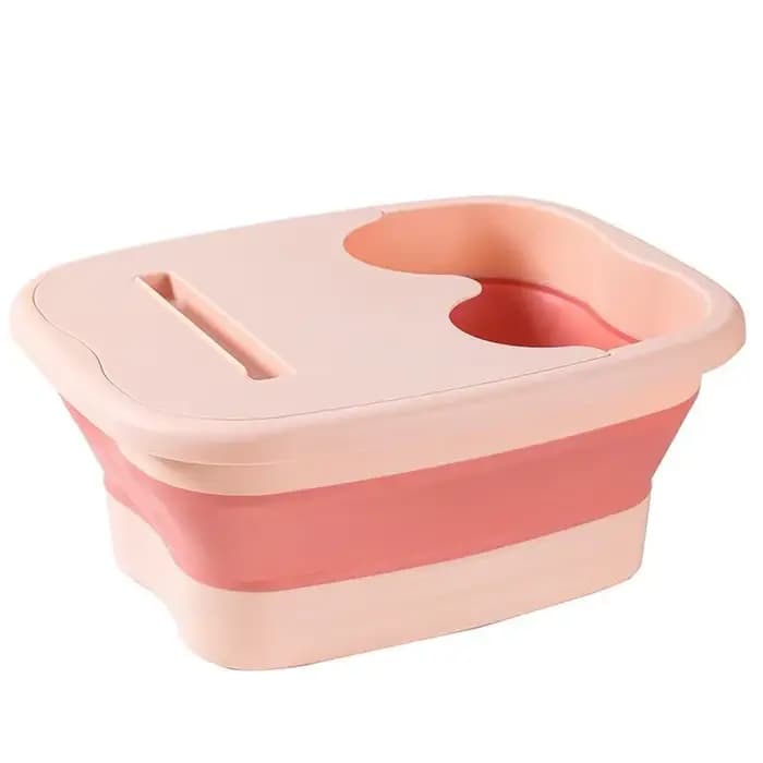 Bac à pédicure pliable et portable, baignoire de massage multifonctionnelle pour bain de pieds relax