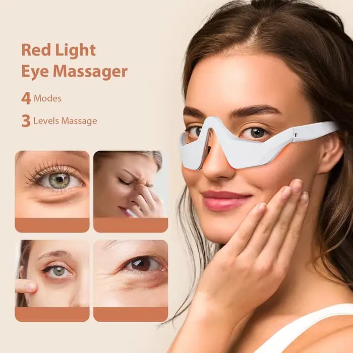 Masseur oculaire 3D, masseur relaxant pour les yeux, soulagement de la fatigue, atténuation des cern