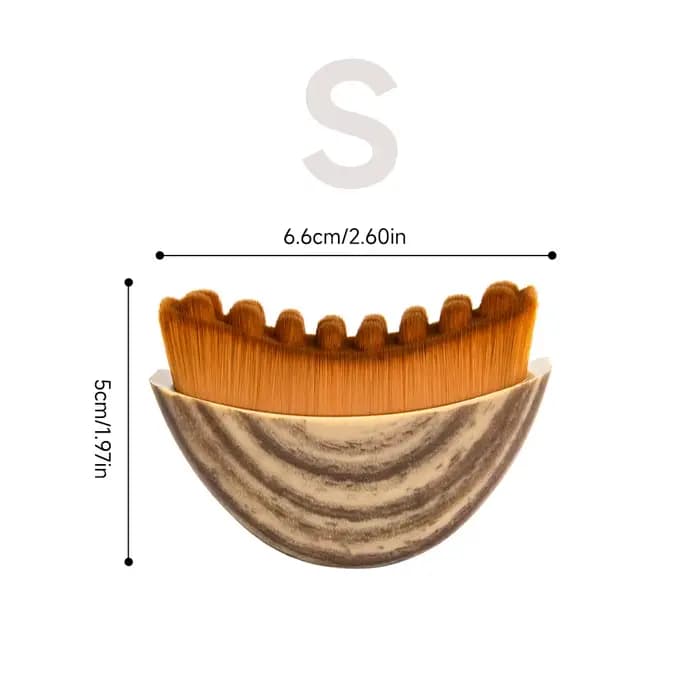 Brosse de massage lymphatique pour le visage, brosse de drainage lymphatique lisse, masseur de drain