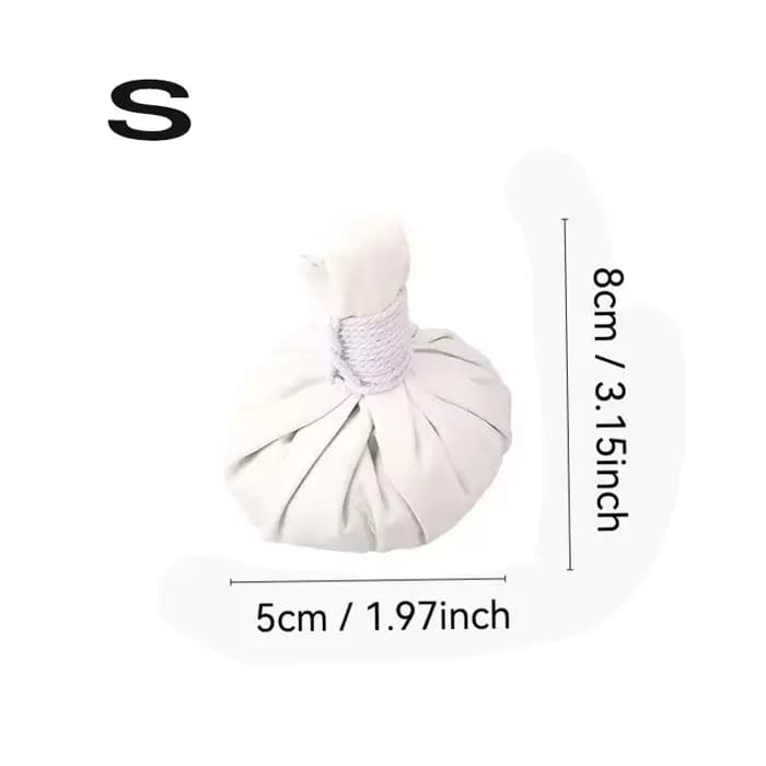 Balle de massage thaïlandaise, boule de compresses aux herbes thaïlandaises, sac de soins aux herbes