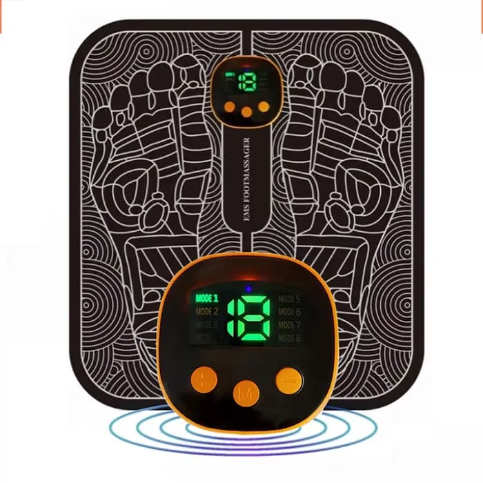 Masseur de pieds multifonctionnel puissant, Rechargeable par USB, pliable, confortable, doux, facile