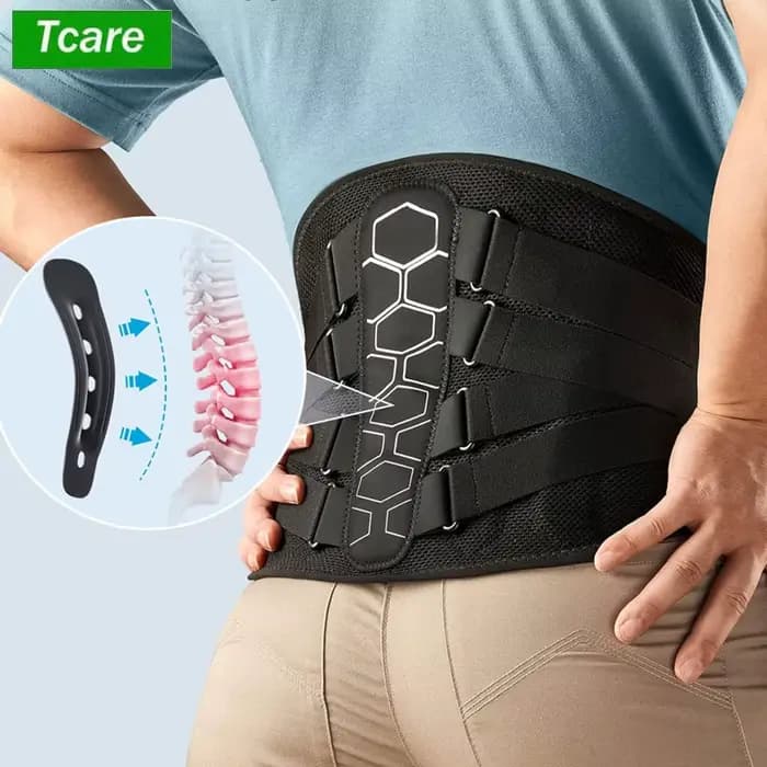 Orthèse dorsale pour douleurs lombaires, sciatique, hernie discale, scoliose, ceinture de soutien du