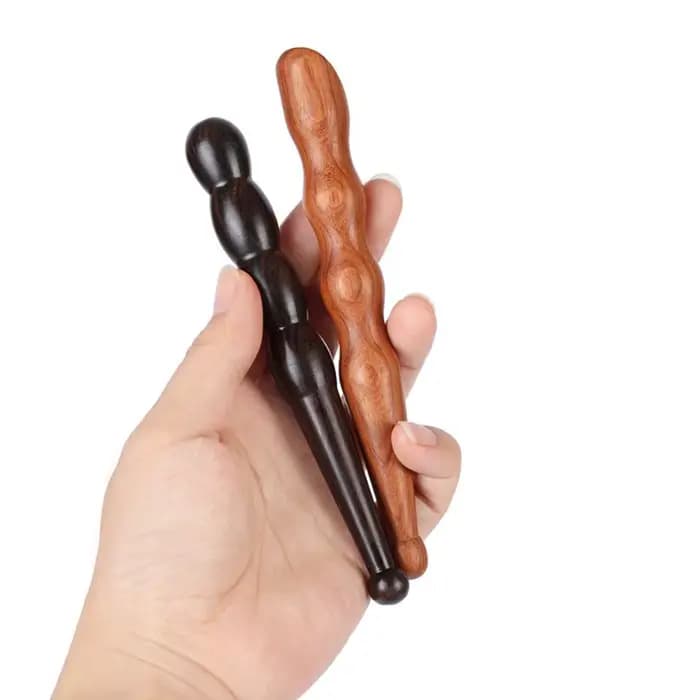 Bâton en bois d'acupression