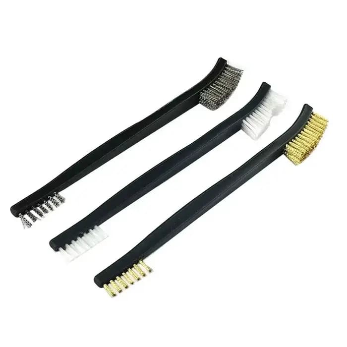 Ensemble de nettoyage de pistolet en Nylon à Double extrémité, brosses de nettoyage pour fusil de chasse en plein air, accessoires, ensemble universel de nettoyage de pistolet
