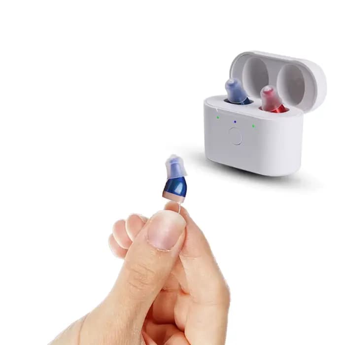 Micro appareil auditif aste sans fil réglable, amplificateur de son invisible pour la surdité, meilleure aide auditive pour les personnes âgées, C420, 2023
