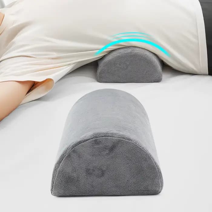Coussin de soutien demi-lune pour les genoux