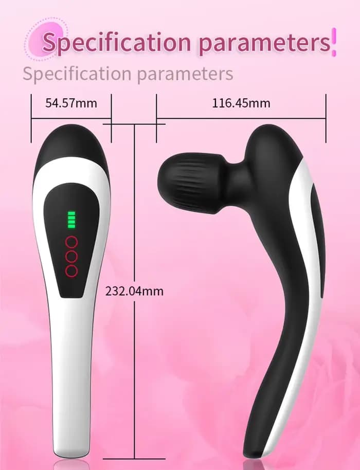 Masseur vibrant personnel Rechargeable avec 8 intensités pour les Muscles