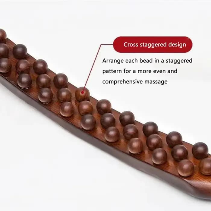 Bâton de massage pour drainage lymphatique en plastique – Outil de thérapie pour le cou