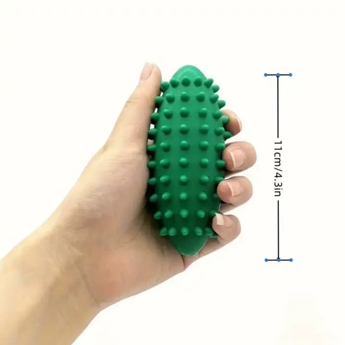 Balle de massage en PVC en forme de concombre de mer