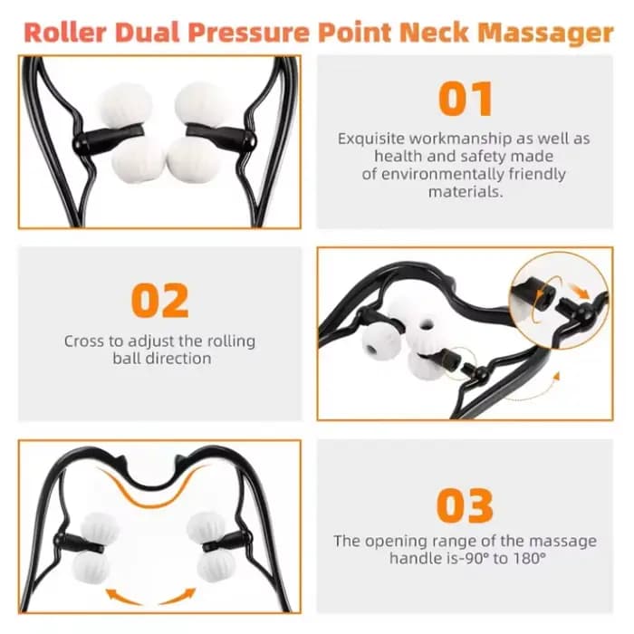 Masseur cervical, pince de cou