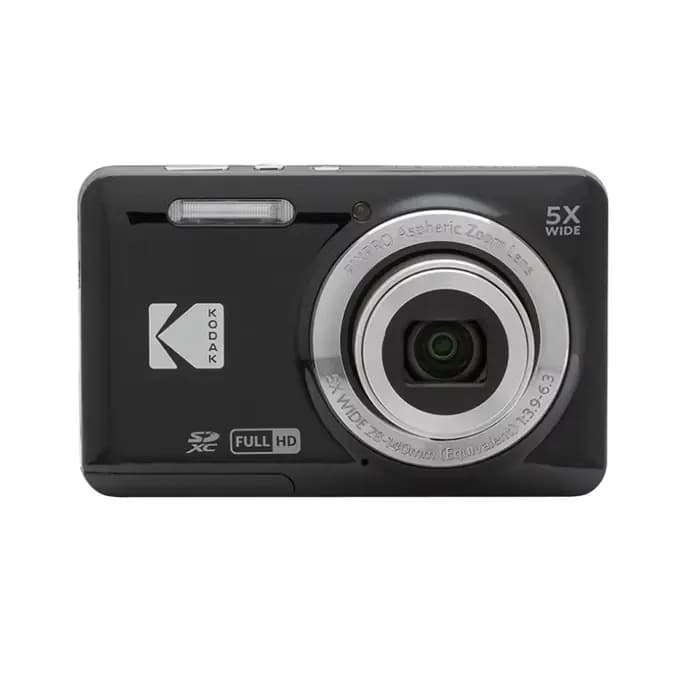 Appareil photo numérique KODAK PIXPRO FZ55 16MP Full HD 1080P authentique, écran LCD 2,7 pouces, caméra de vlogging, zoom optique 5x, grand angle 28 mm pour vidéo