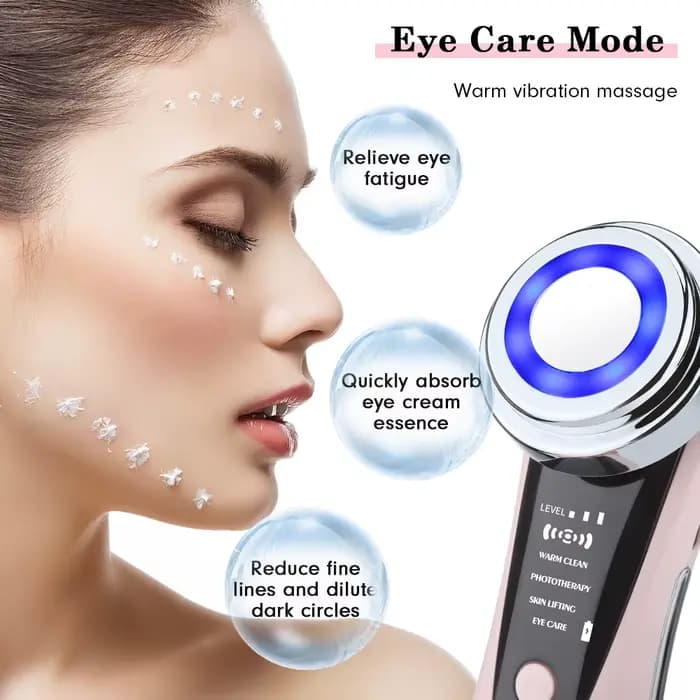 Masseur Facial galvanique 5 en 1